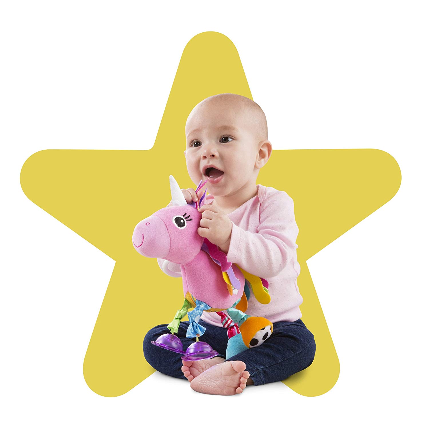 LAMAZE TOMY SzeleszczĂcy jednoroÄšzec Tilly, Assorted Color - Image 4