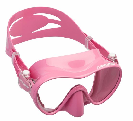 Cressi F1 Frameless Mask - Frameless Diving_Snorkeling Mask, Size L - S