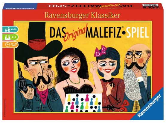 Ravensburger 26737 - The Original Malefiz Game - Family Game for 2-4 Players, Ravensburger Classics from 6 Years