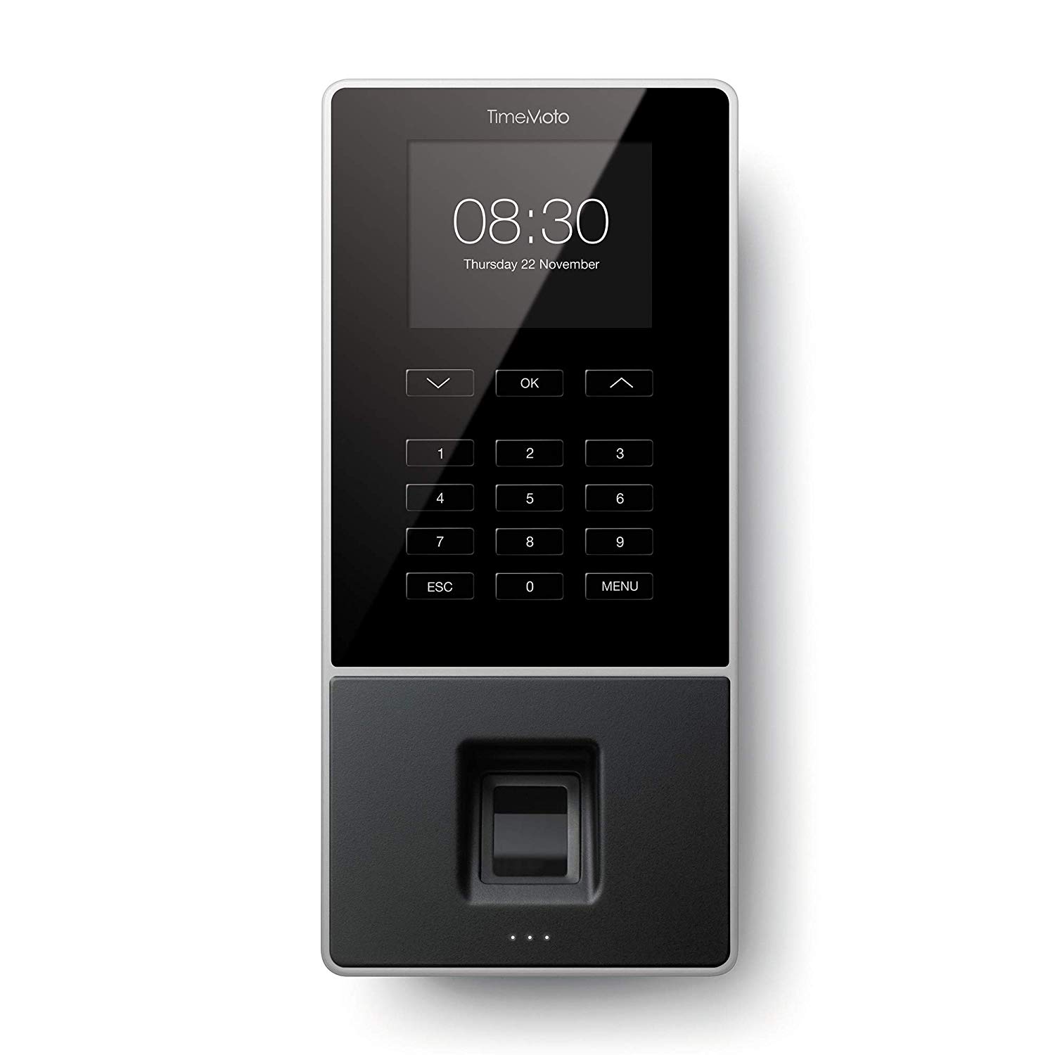 TM-626 Cloud-Based Employee Time Clock with Fingerprint/RFID Badge/Keyfob and PIN, For Up to 200 Users