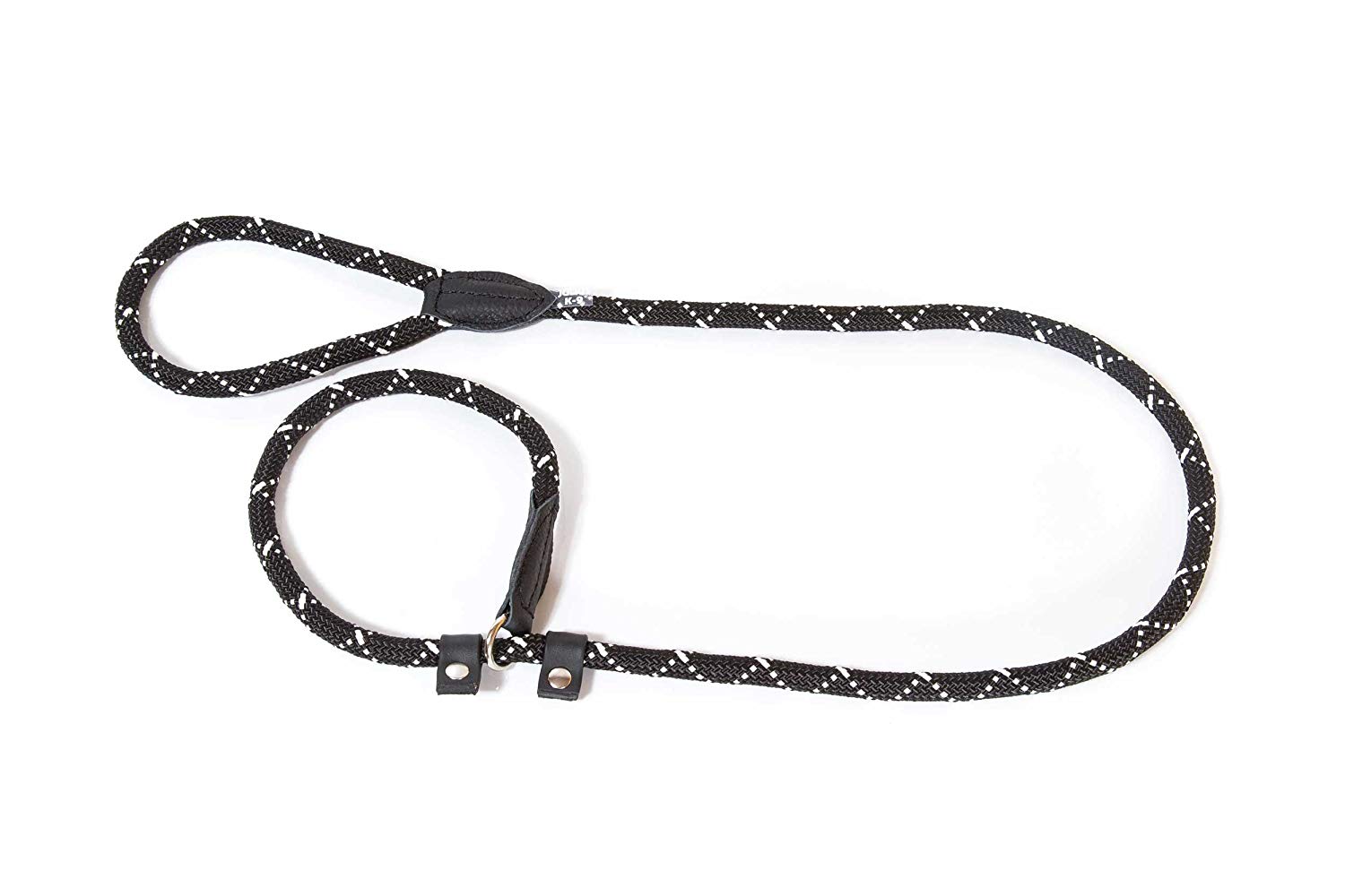 IDC Retriever Leash with Training Collar, 12 mm x 2 m, Fluorescent Black - Image 2