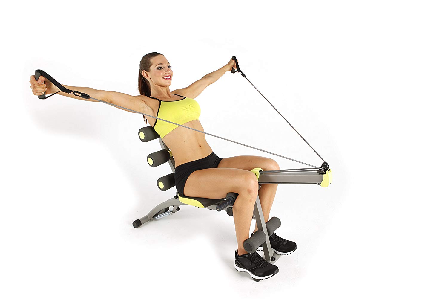 Wonder Core 2, 12 in 1 Exercise Machine, Built in Twisting Seat and Rower for At Home Gym Workouts, Core Strength Training - Image 4