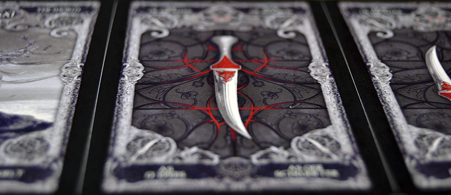 Fournier Nekro Tarot Cards 12cm Black - Image 3