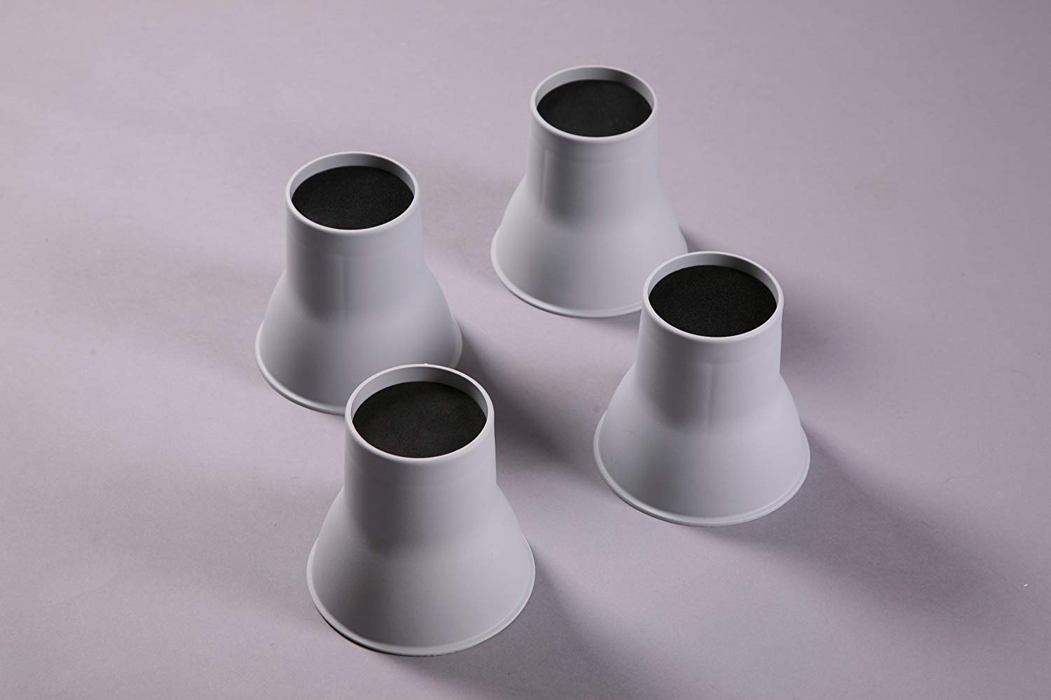 NRS Healthcare Gordon Ellis Elephant Feet Raiser 5.5 inch (Eligible for VAT Relief in The UK), Grey - Image 2