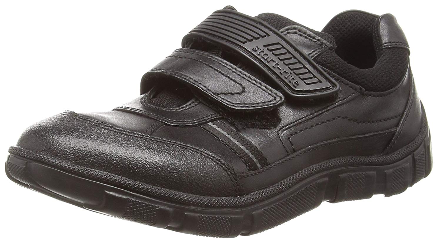 Start-rite Luke, Boys’ Trainers, Black (Black_7), 2.5 UK (35 EU), Black Black 7