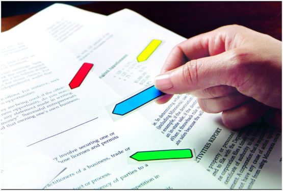 Post-it 684-ARR3 Index Flags Arrow Tabs 12 mm (24 of Each Colour) - Multicolor - Image 3