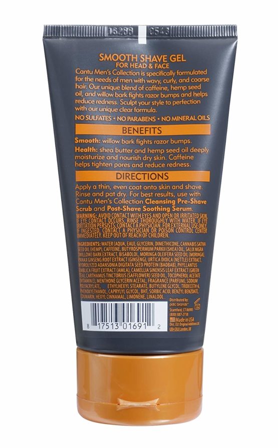 Cantu Shea Butter Men's Collection Smooth Shave Gel, 5 Ounce - Image 2