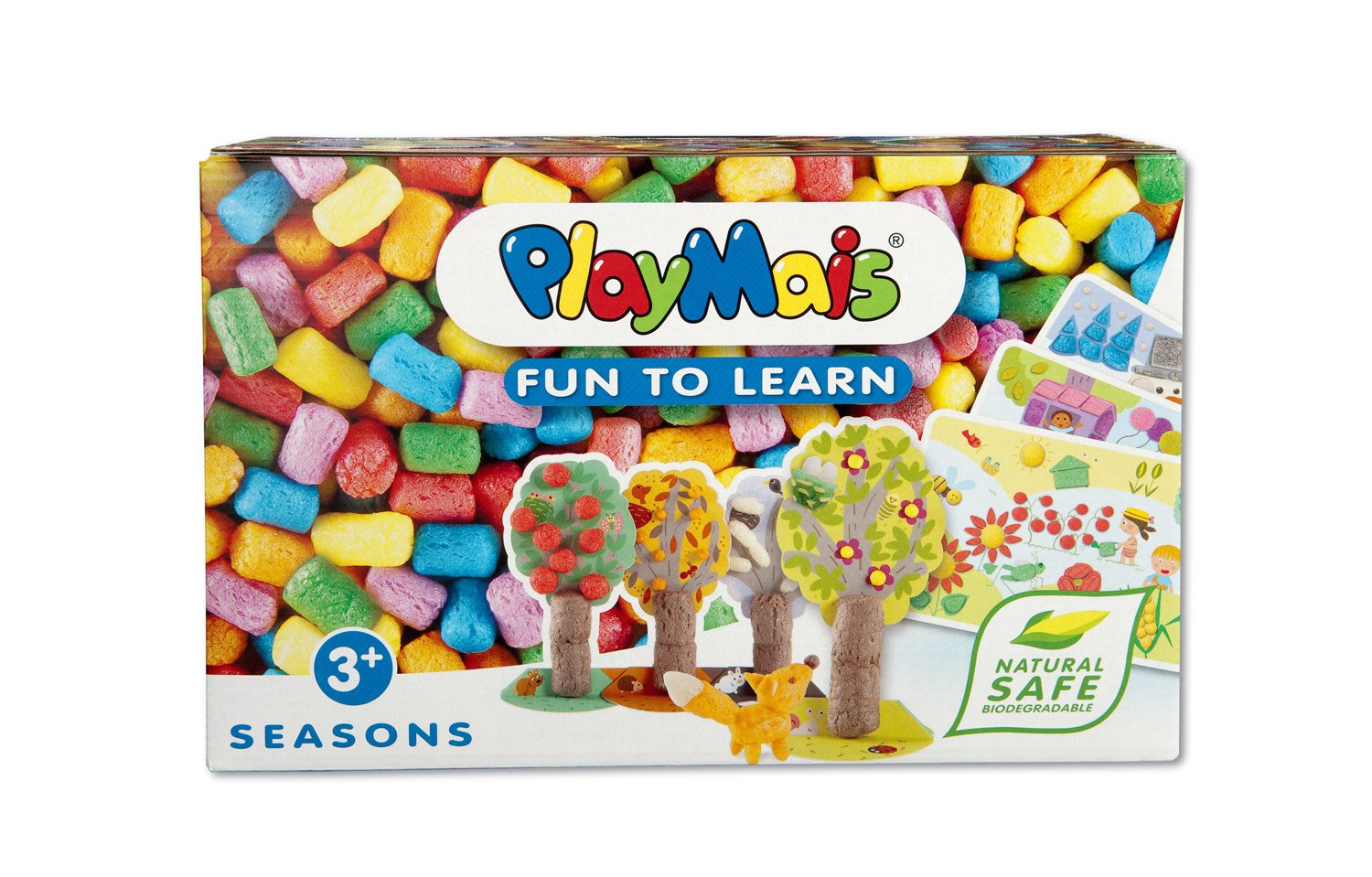 PlayMais FUN TO LEARN SEASONS educational toy for kids from 3 years, Multicoloured