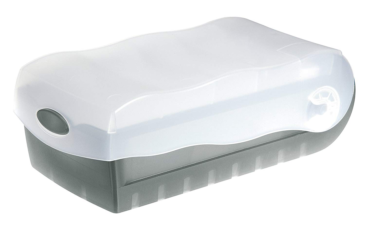 HAN 998-693, CROCO Flashcard Index Box. For learning vocabulary in an ingeniously simple way, A8, translucent grey - Image 3