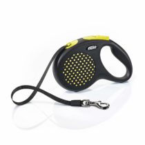flexi Design Retractable Lead, Medium, 5 m, Black/Yellow