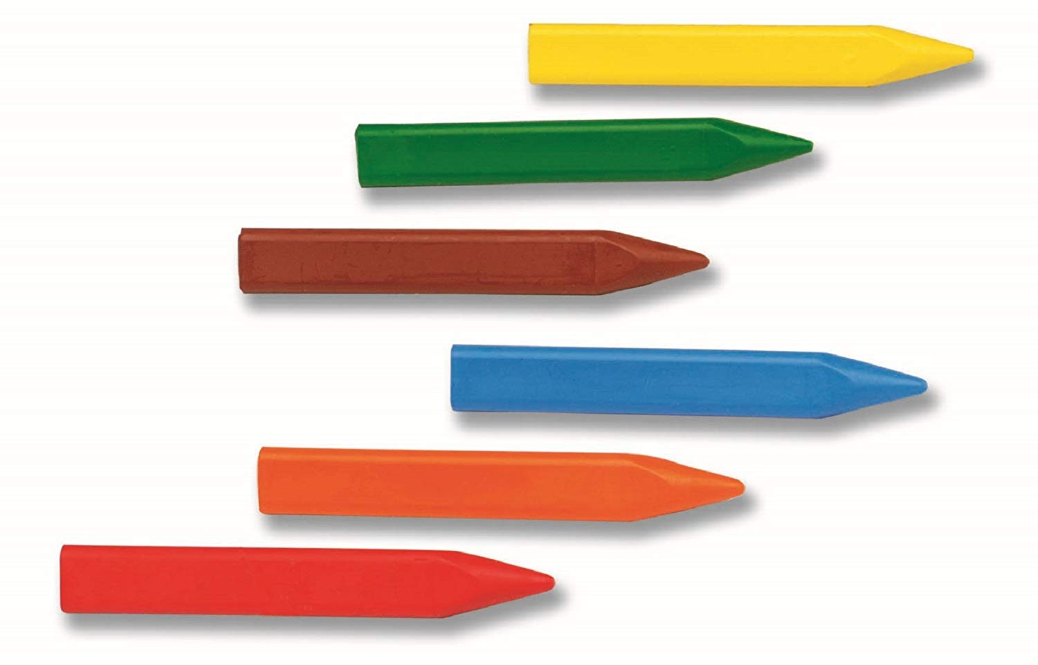 Jovi Triwax 973/72 Triangular Crayons Pack of 72 Assorted Colors with 2 Sharpeners - Image 4