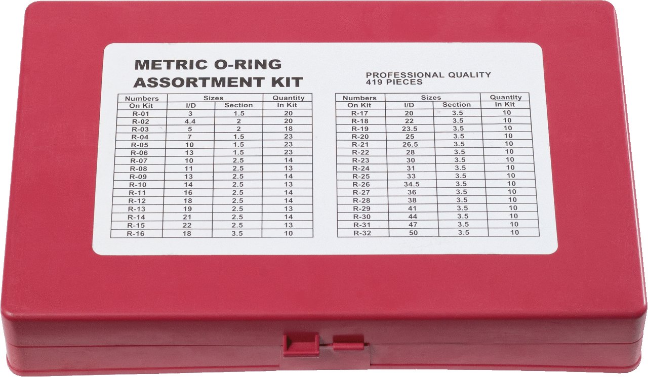 KS Tools 970.0130 O-Rings Assortment, Rosa - Image 4