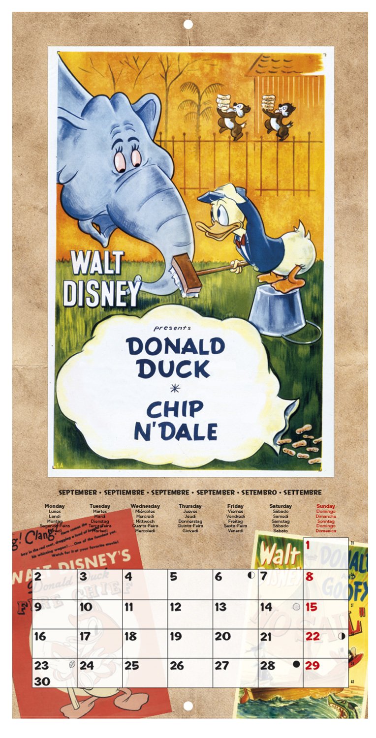 Grupo Erik editores cp19020 - Calendar 2019 Disney Classic Films, 30 x 30 cm - Image 3