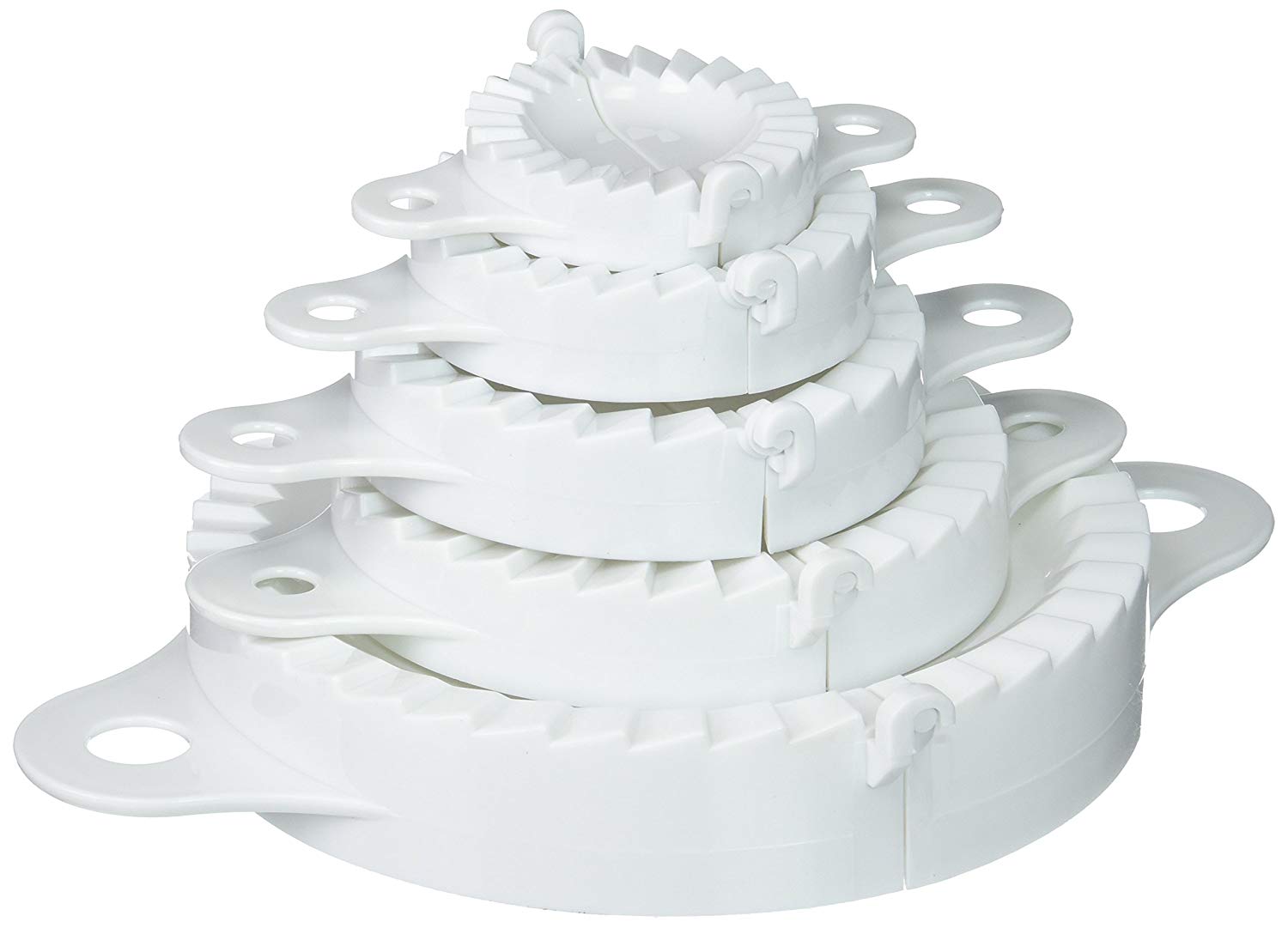GSD Pasta Maker Set, White, 5-Piece, 17.5 x 17.5 x 10.01 cm