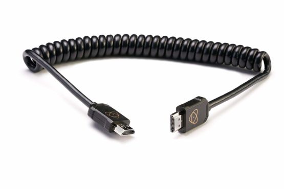 Atomos Atom 4 K60 °C6 HDMI Cable 40 cm Cast Connector (80 cm Extended – Black