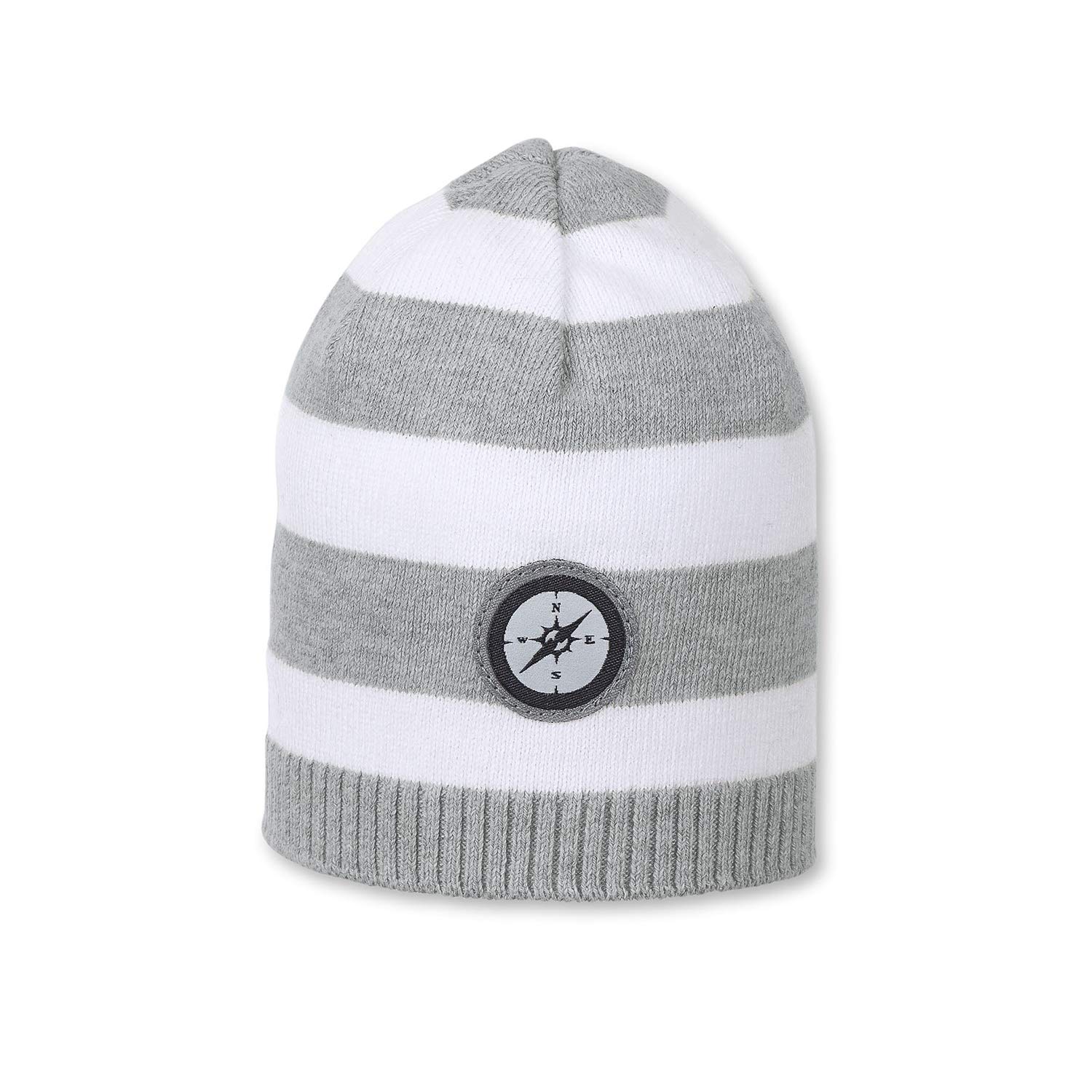 Sterntaler Boys Knit Cap, Age: 3-4 Months, Size: 39 cm, Silver, Grey (Silver 542)