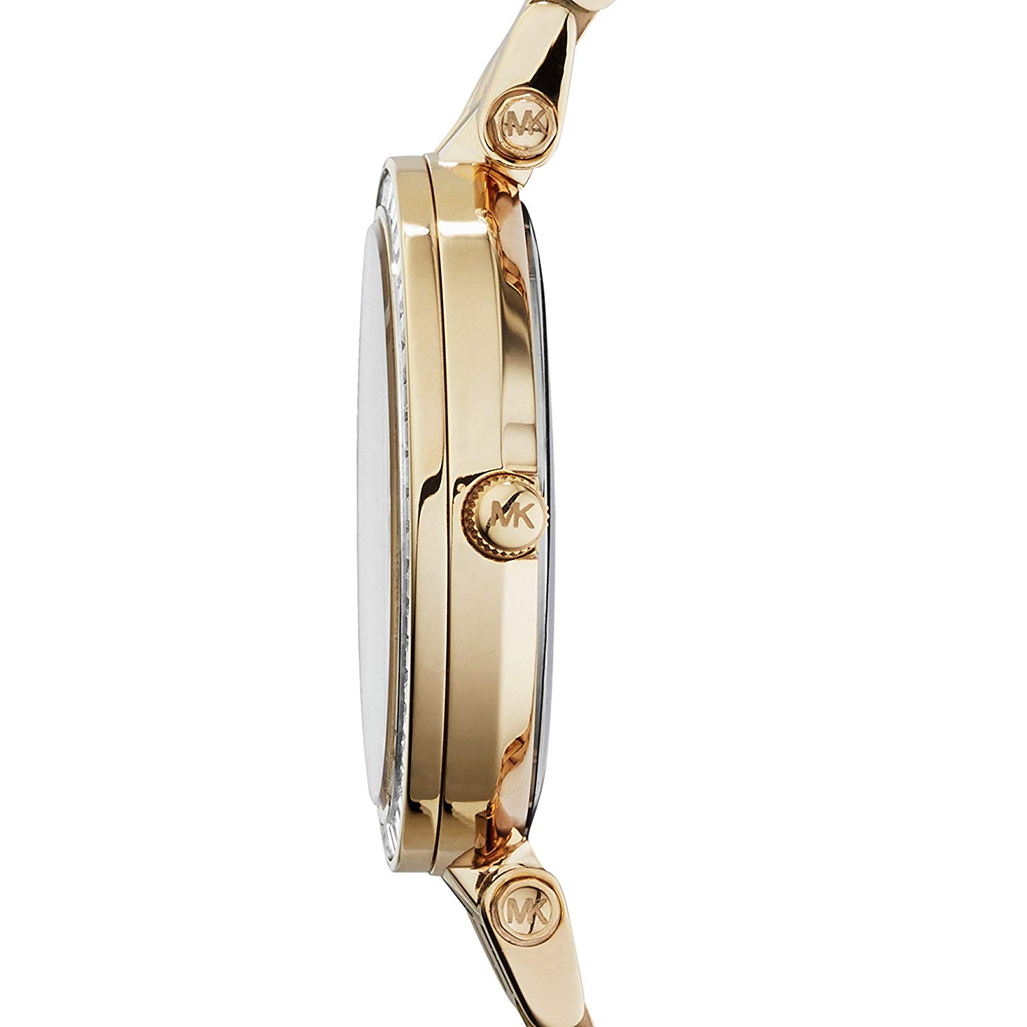 Michael Kors MK3365 Ladies Darci Watch, Gold Tone and Glitter, 33MM - Image 2