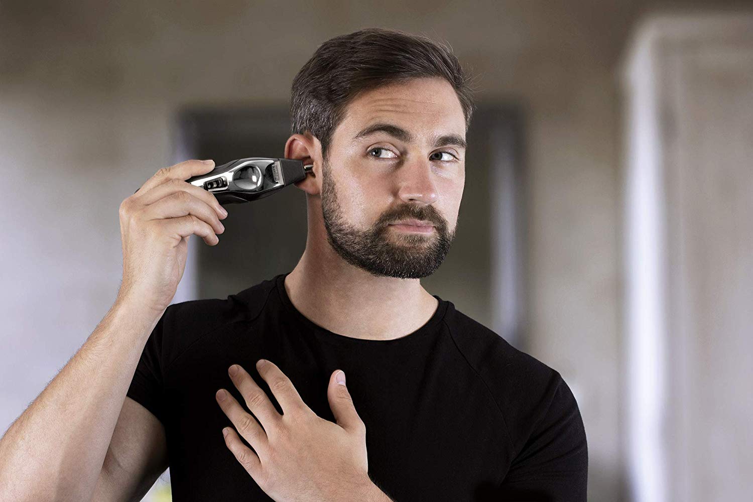 WAHL Men Beard Total Groom 8-in-1 Hair Trimmers for Men Black - Image 4