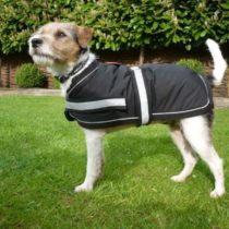 Petface Super Soft Waterproof Dog Coat, 40 cm, Black