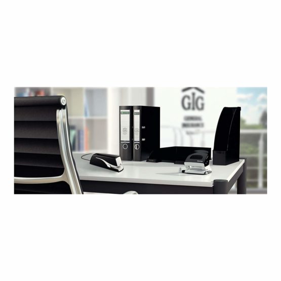 Leitz 55330095 5533 NeXXt Electric Flat Clinch Stapler, Black - Image 3