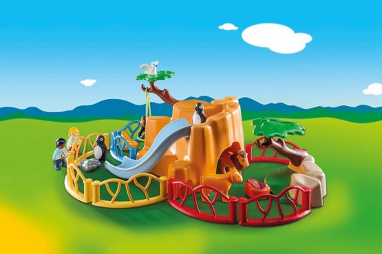 Playmobil 9378 1.2.3 Lion Enclosure with Cave - Image 3