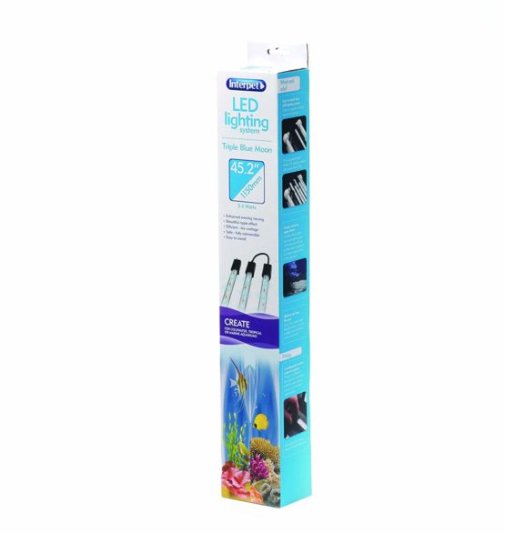 Interpet Triple Blue Moon Daisy Chain LED Lighting System, 36 cm, Pack of 3 - Image 3