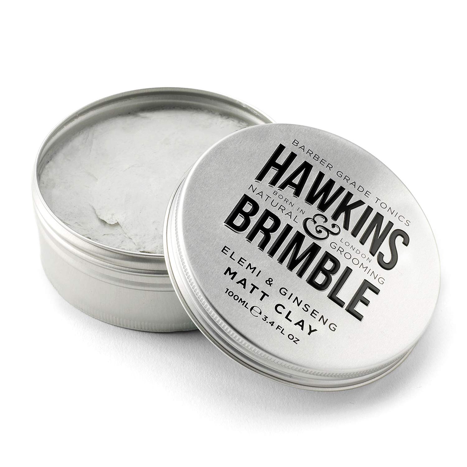 Hawkins & Brimble Matt Clay 100ml/3.4 fl oz - Non Greasy Matte Hair Styling For Men Softens Repairs Allows for Restyling - Image 2