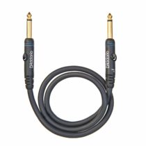 D'Addario Guitar Cable - Guitar Patch Cable - 1/4 Inch Male to 1/4 Inch Male - 2 Feet/609.6 MM - Straight Ends - 1 Pack