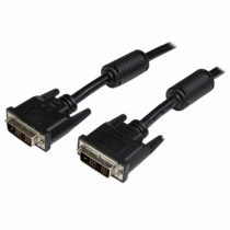 StarTech 3m DVI-D Single Link Cable - M/M DVI-D Monitor Cable - DVI-D 1920x1200 Cable - Video Monitor Cable M/M - Black 3 meter (DVIDSMM3M)
