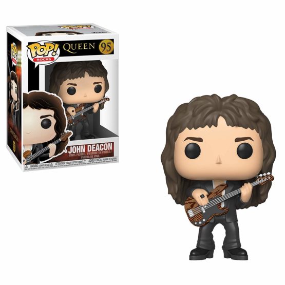 Funko 33728 POP Vinyl: Rocks: Queen: John Deacon, Multi - Image 2