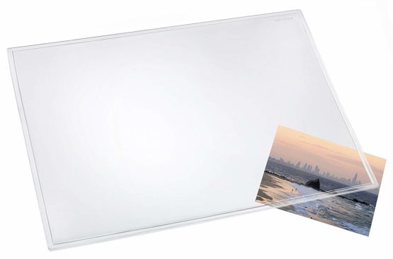 Läufer Durella Desk Pad Blotter 39 x 60 cm Transparent Clear - Image 2