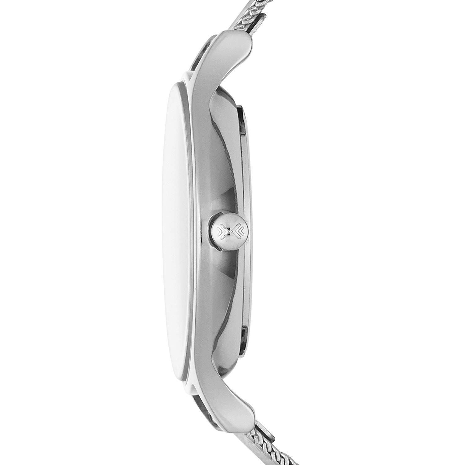 Skagen Watch for Women Anita Lille Three Hand Movement, 30 mm Silver Stainless Steel Case with a Stainless Steel Mesh Strap, SKW2149 - Image 2