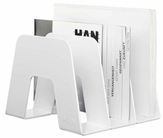 HAN 16200-12, Catalogue rack SORTER. Stylish design icon in high-gloss white - Image 2