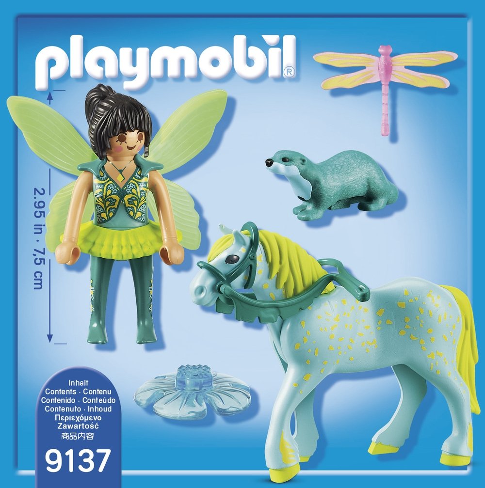 PlayMOBIL 9137 FAiries Enchanted FAiry with Horse, Fun Imaginative Role-Play, PlaySets Suitable for Children Ages 4+ - Image 2