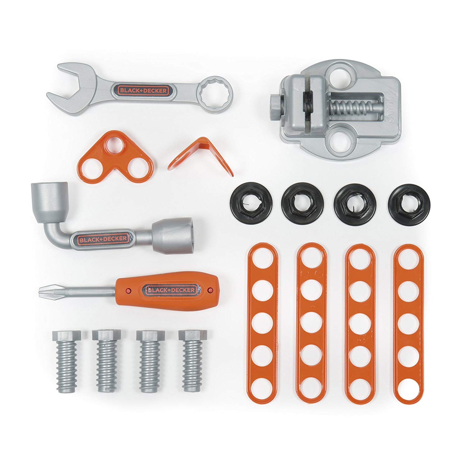 Black & Decker Kids Workbench, Orange, Large - Image 3