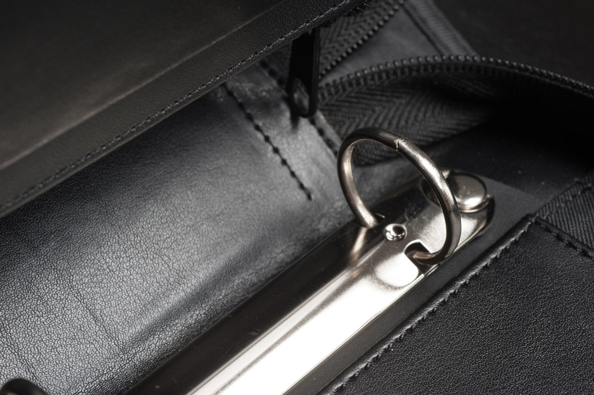 Filofax A5 Metropol Zip organiser - Black, A5 Zip - Image 3