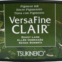 Tsukineko VF-CLA-552 Shady Lane Versafine Clair Ink Pad, Synthetic Material, Green, 5.6 x 9.7 x 2.3 cm