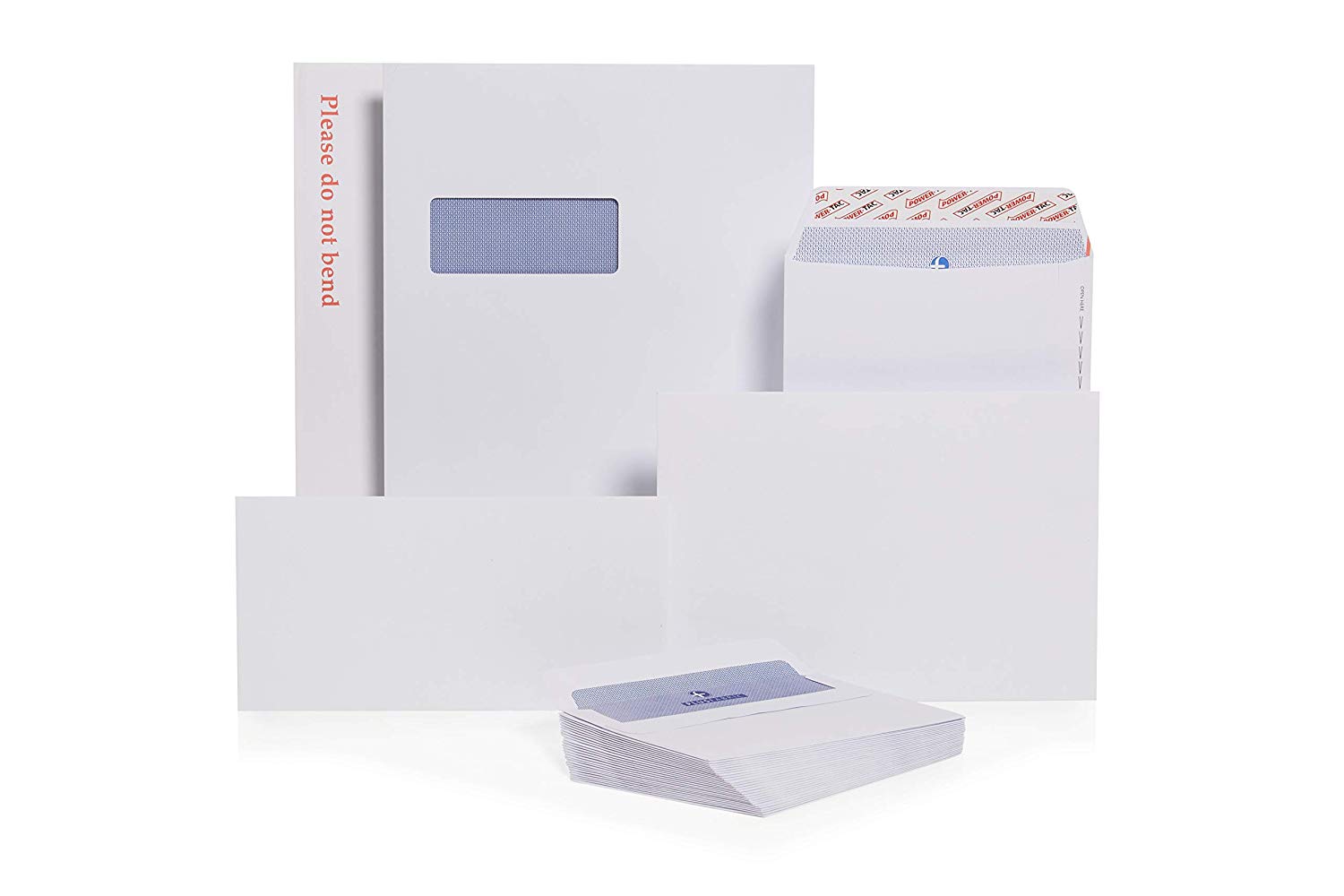 Plus Fabric DL Prestige White 120gsm Window Self Seal Wallet Box of 250 Envelopes - Image 4