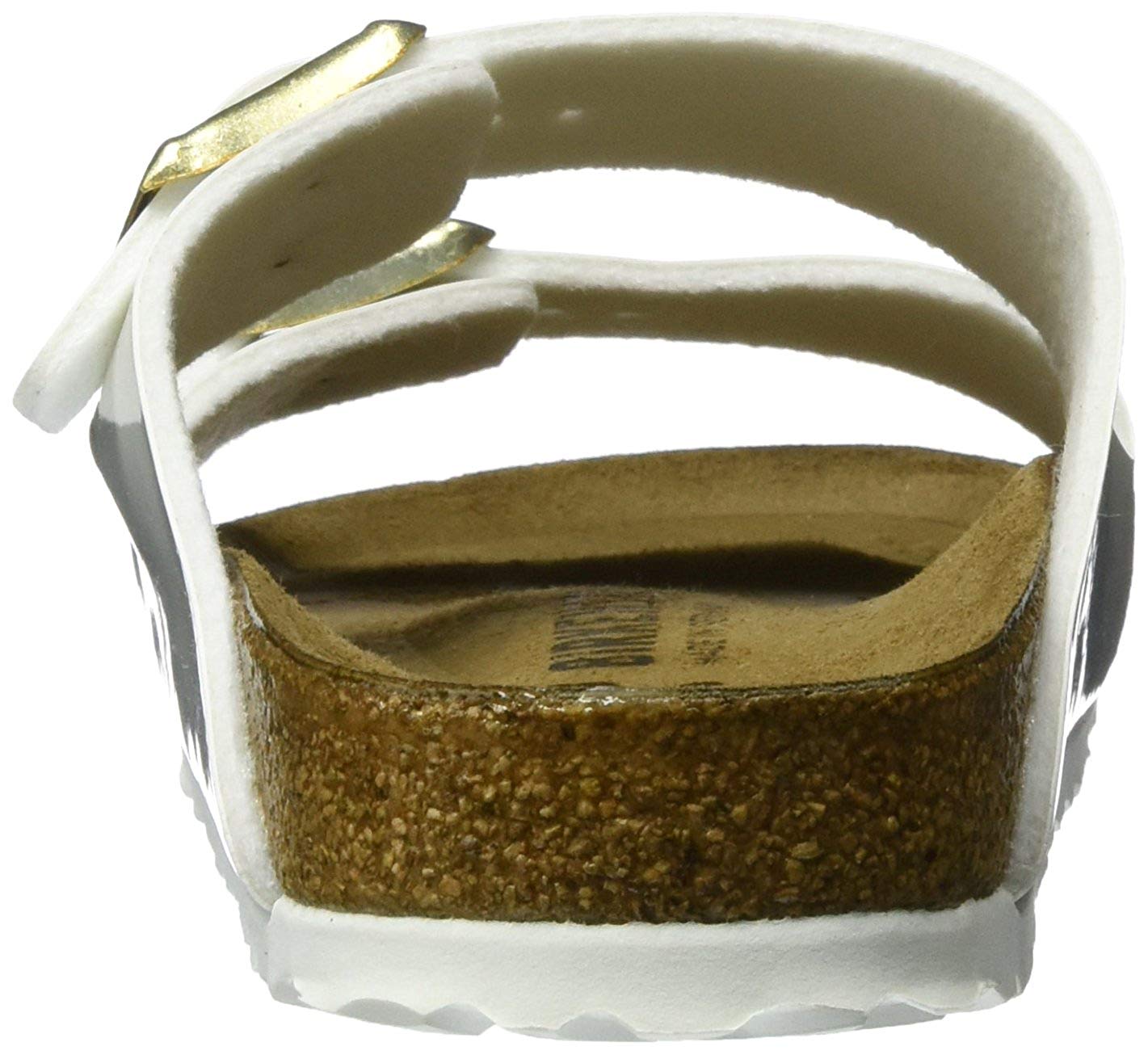 Birkenstock Arizona, Unisex Adults’ Sandals, White (White Patent/White), 3.5 UK (36 EU) - Image 3