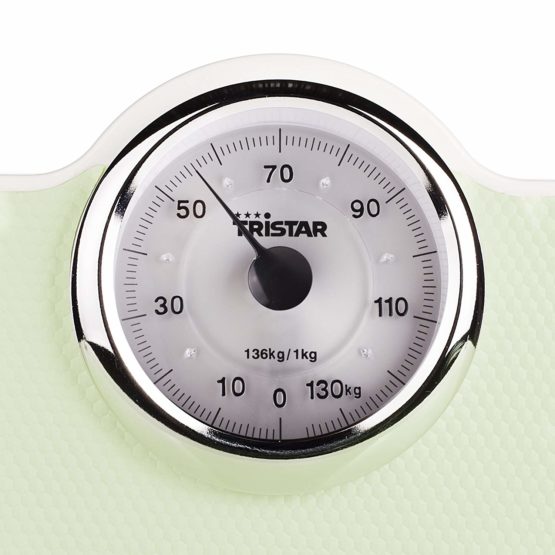 Tristar Vintage Analogue Personal Scale, 136 kg Capacity, Green - Image 2