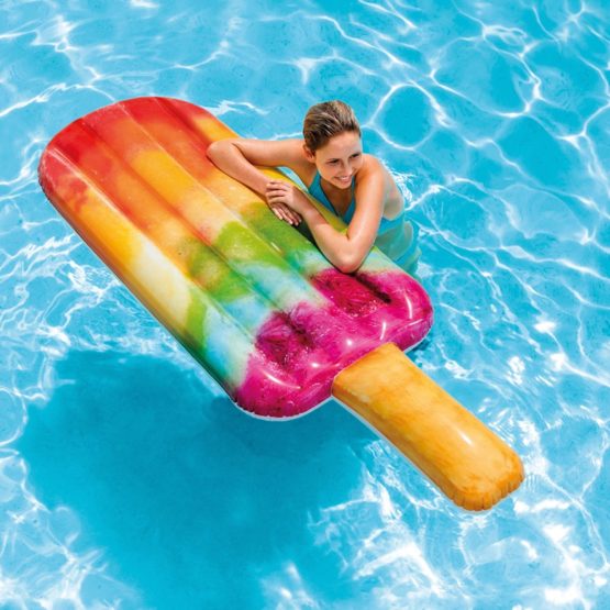 Intex Popsicle Float Air Mat, Multi Colour, 191 x 76cm - Image 2