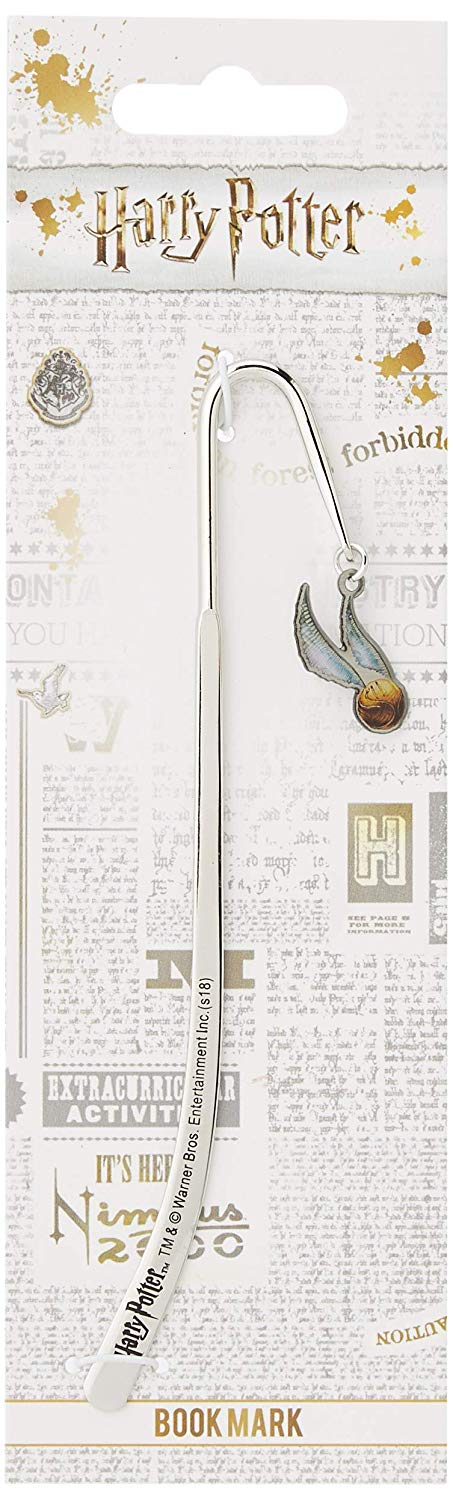 Harry Potter Golden Snitch Bookmark-HPBM004, Silver