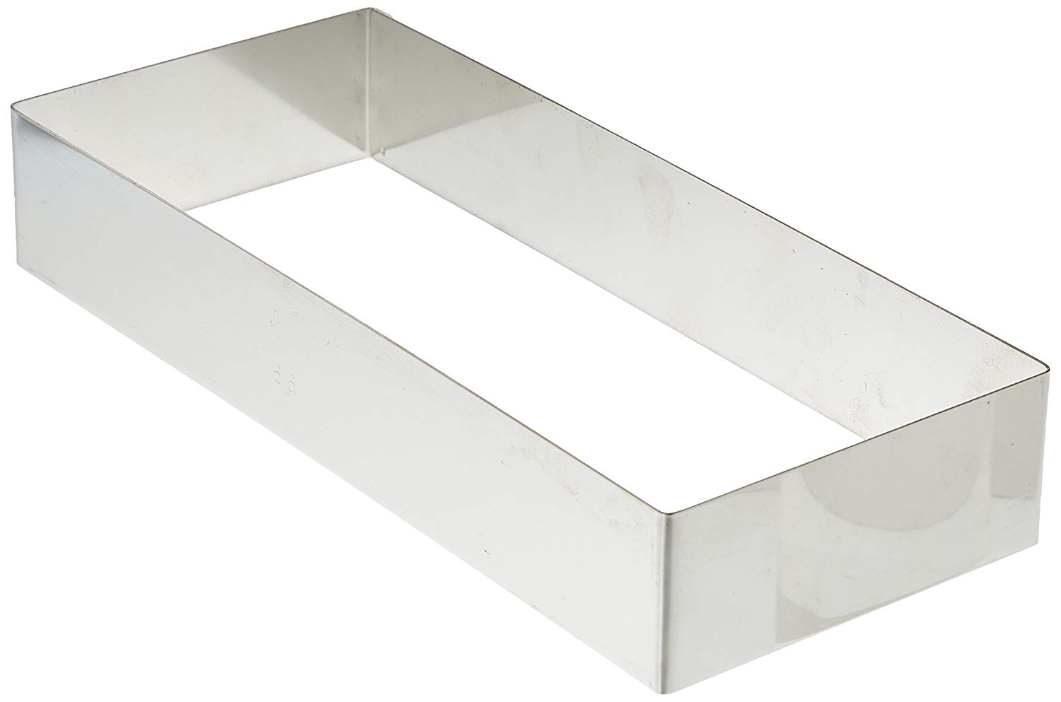 DECORA Stainless Steel Rectangle, Silver, 26 x 11 x 4.5 cm