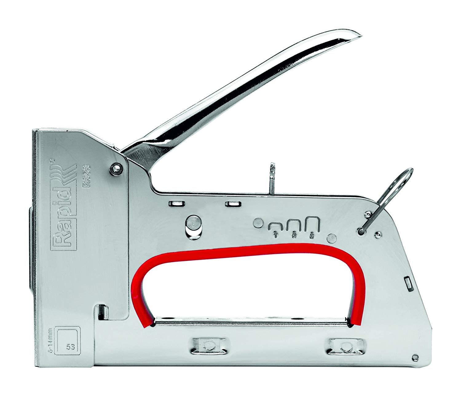 Rapid Heavy Duty Manual Staple Gun PRO R353 for No. 53 Staples, Fabric Staple Gun with 3-Step Force Adjuster - Image 2