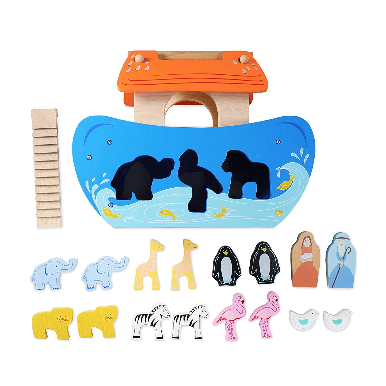 Le Toy Van TV212 Noah's Shape Sorter - Image 2