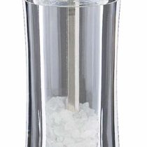 ZASS4|#Zassenhaus Aachen Acrylic Salt Mill, 5.7x5.7x18 cm