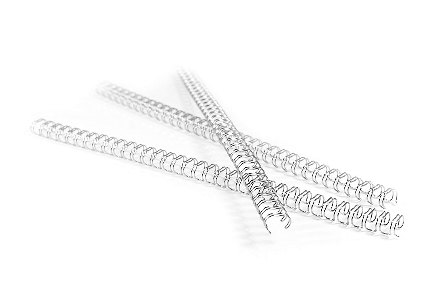 PAVO A4 9.5 mm Premium Wire Binding Spines - white (Pack of 100), Silver