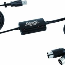 Roland Um-One Mk2 Usb Midi Interface, Usb Bus-Powered, Mac/Pc/Ipad/Apple Ipad Camera Connection Kit Compatible