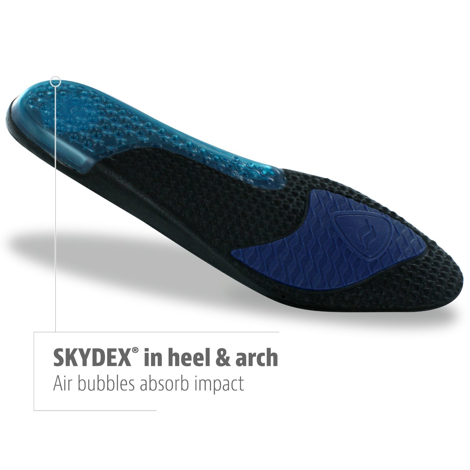 Sofsole Womens Airr Sport Insole 57102 Black 41 EU, Grey, Orange, 6-9 UK - Image 3