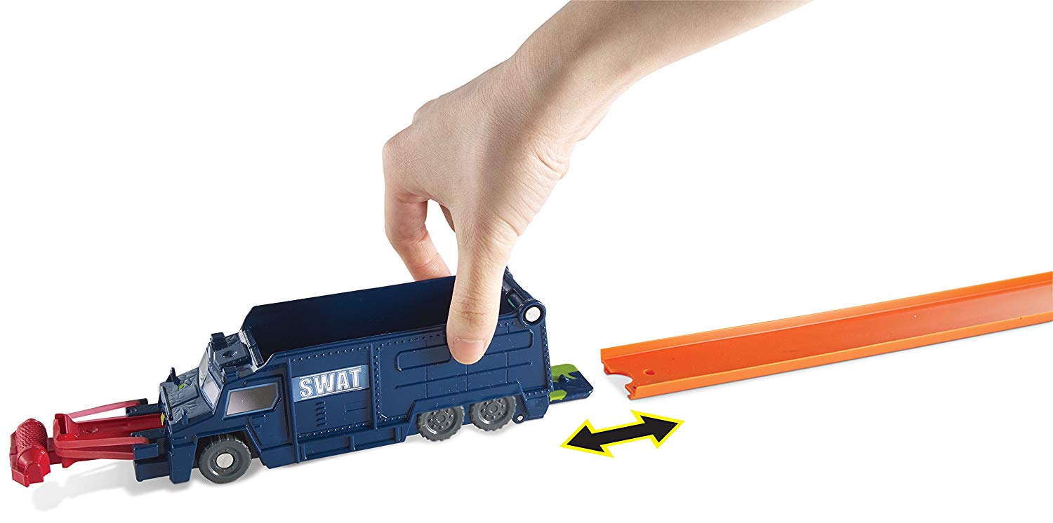 Hot Wheels DNR75 - Robberry Race Track Bank, Multi-Colour, Blue, Medium - Image 4